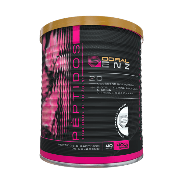 Péptidos Bioactivos de Colágeno Doral Senz – 400g (40 Porciones)